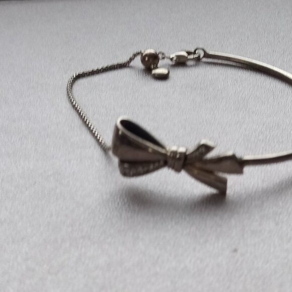 Authentic Pandora Retired Brilliant Bow Bracelet c S925 ALE - Picture 4 of 5